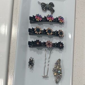 Different hair clips
